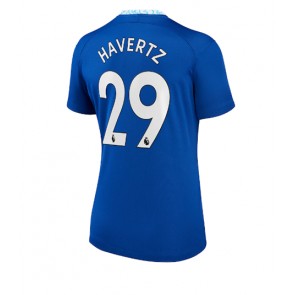 Chelsea Kai Havertz #29 kläder Kvinnor 2022-23 Hemmatröja Kortärmad